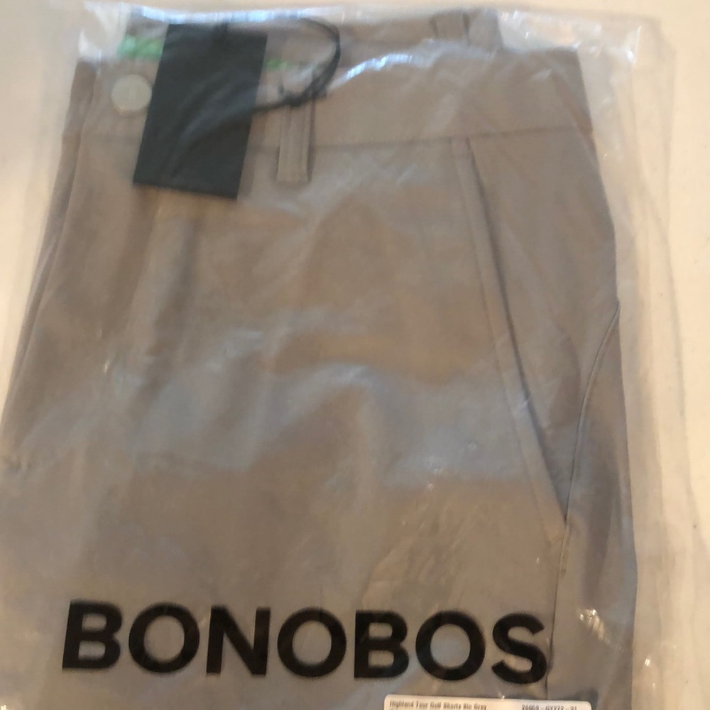 New bonobos highland tour golf shorts 31
